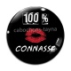 Cabochon Verre - 100 % connasse
