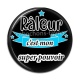 Cabochon Résine - râleur c'est mon super pouvoir