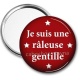 Miroir de poche - je suis une râleuse gentille