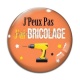 Cabochon Verre - J'peux pas j'ai bricolage
