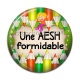 Cabochon Résine - une AESH formidable