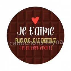  je t'aime plus que le chocolat