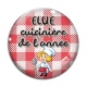 Cabochon Verre - chef cuisinier au top