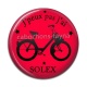 Cabochon Résine - j'peux pas j'ai solex