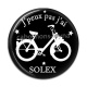 Cabochon Résine - j'peux pas j'ai solex
