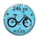 Cabochon Verre - 24 h en solex