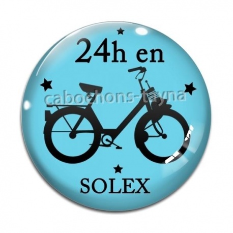 Cabochon Verre - 24 h en solex