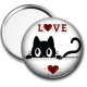 Miroir de poche - love