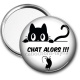 Miroir de poche - chat alors