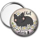 Miroir de poche - chat alors