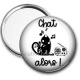 Miroir de poche - chat alors