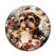 Cabochon Verre - chien
