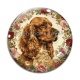 Cabochon Verre - chien