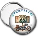Miroir de poche - j'peux pas j'ai route 66