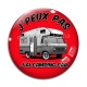 Cabochon Verre - j'peux pas j'ai  j'ai camping car