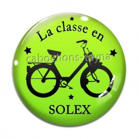 Cabochon Verre - la classe en solex
