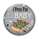 Cabochon Verre - j'peux pas j'ai baby