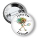 Badge - j'peux pas j'ai ténnis