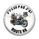 Cabochon Verre - j'peux pas j'ai route 66
