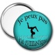 Miroir de poche - j'peux pas j'ai gymnastique