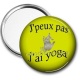 Miroir de poche - j'peux pas j'ai yoga