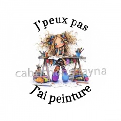 j'peux pas j'ai peinture