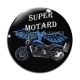 Cabochon Verre - super motard