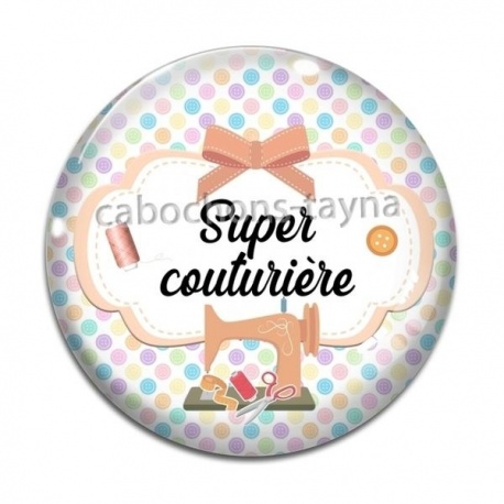 Cabochon Verre - super couturière