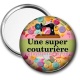 Miroir de poche - super couturière