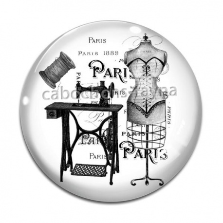 Cabochon Verre - atelier de couture