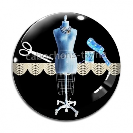 Cabochon Verre - atelier de couture