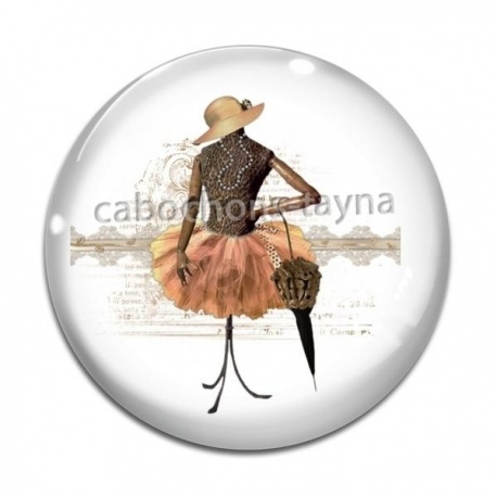 Cabochon Verre - mode mannequin