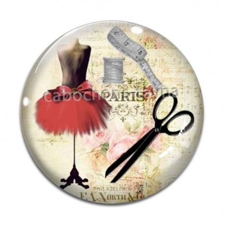 Cabochon Verre - atelier de couture