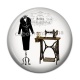 Cabochon Résine - atelier de couture