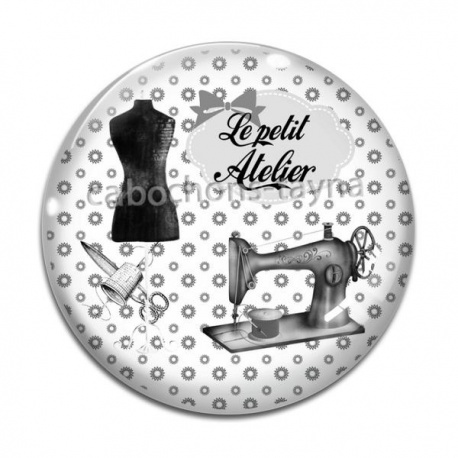 Cabochon Verre - atelier de couture