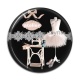 Cabochon Résine - atelier de couture