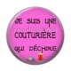 Cabochon Résine - je suis une couturière qui déchire