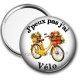 Miroir de poche - j'peux pas j'ai vélo