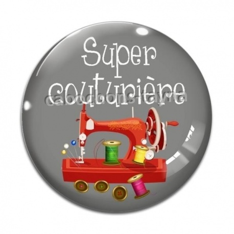 Cabochon Verre - super couturière