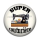 Cabochon Résine - super couturière