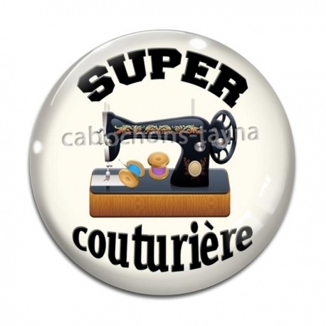 Cabochon Verre - super couturière