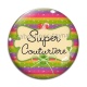 Cabochon Verre - super couturière