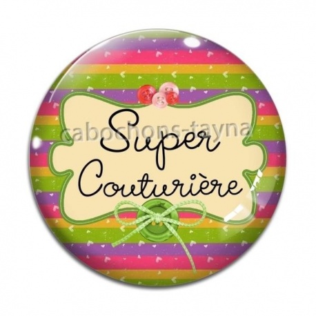 Cabochon Verre - super couturière