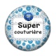 Cabochon Résine - super couturière