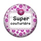 Cabochon Résine - super couturière