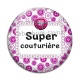Cabochon Verre - super couturière