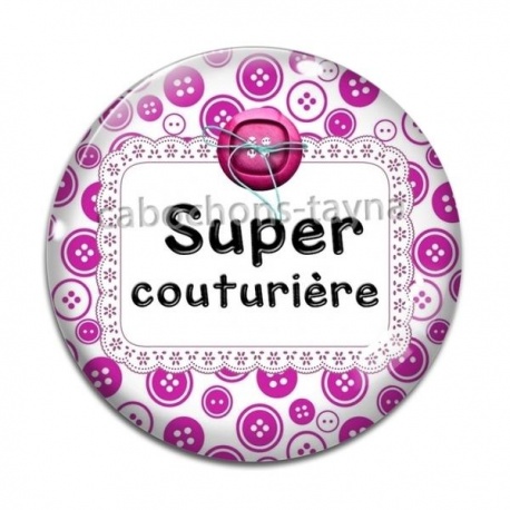 Cabochon Verre - super couturière