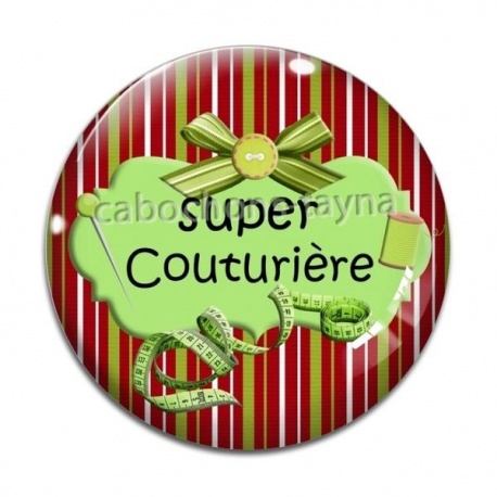 Cabochon Verre - super couturière