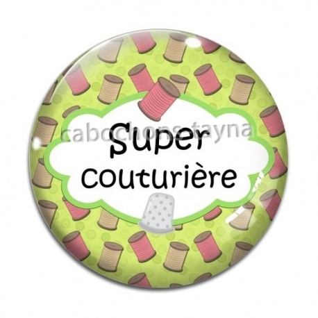 Cabochon Verre - super couturière