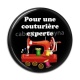 Cabochon Résine - pour une couturière experte
